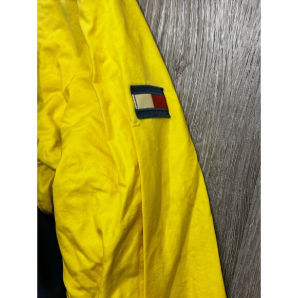 Vintage Tommy Hilfiger Revisable Jacket Logo Windbreaker Full Zip Size Large Mul - Picture 5 of 10